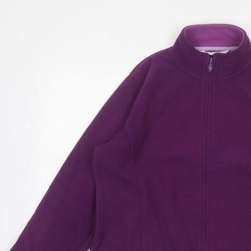 EWM Pure Classics Women’s Purple Size 20 Fleece Full Zip Jacket