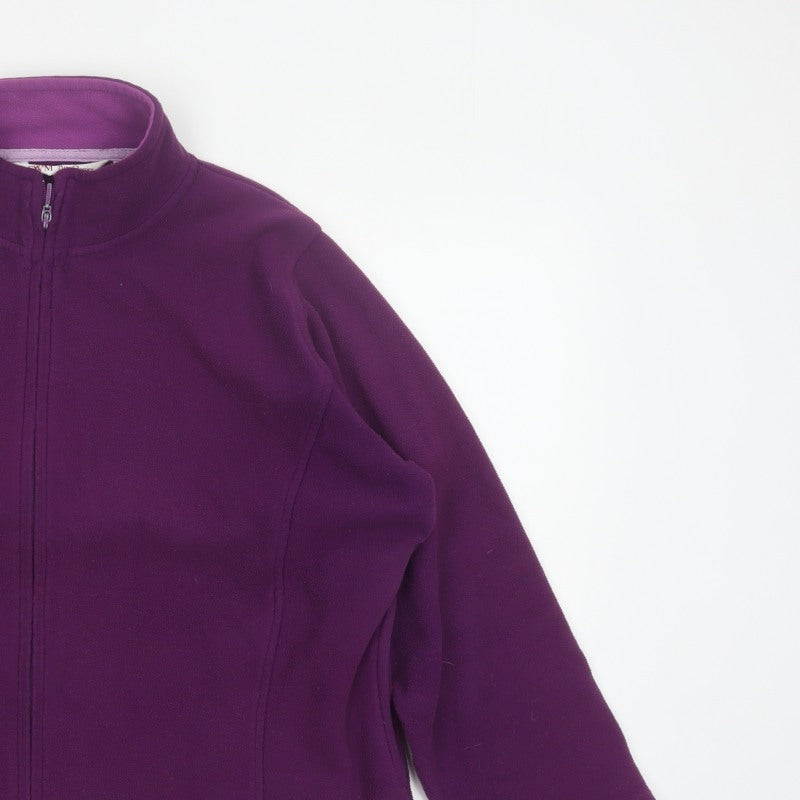 EWM Pure Classics Women’s Purple Size 20 Fleece Full Zip Jacket