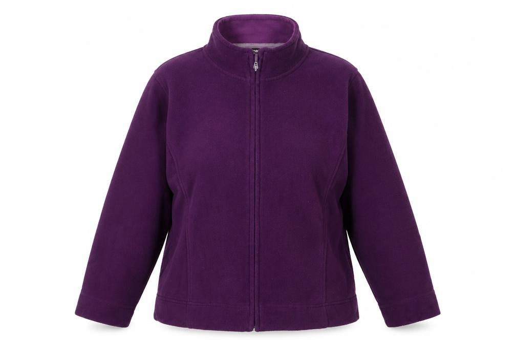 EWM Pure Classics Women’s Purple Size 20 Fleece Full Zip Jacket