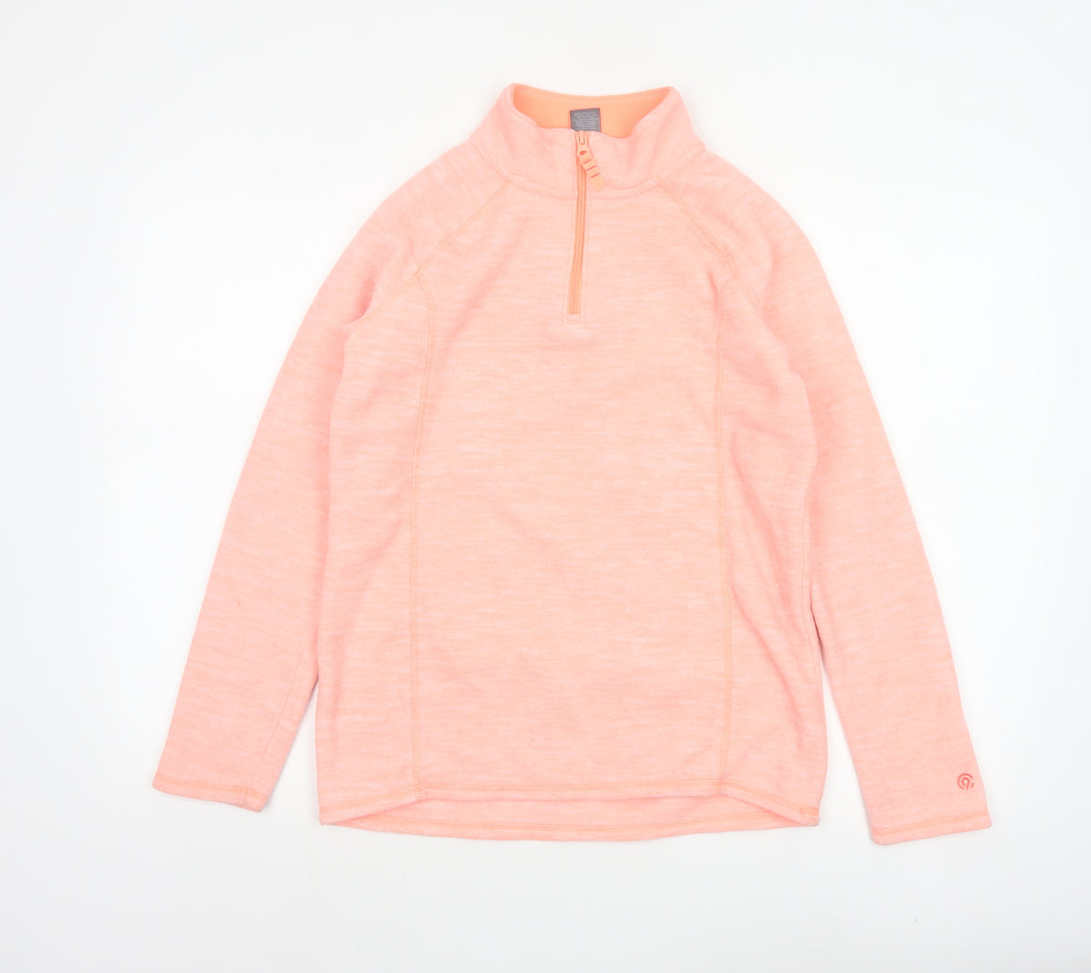 Champion Teens Pink XL 14-16 1/4 Zip Fleece Pullover Sweatshirt