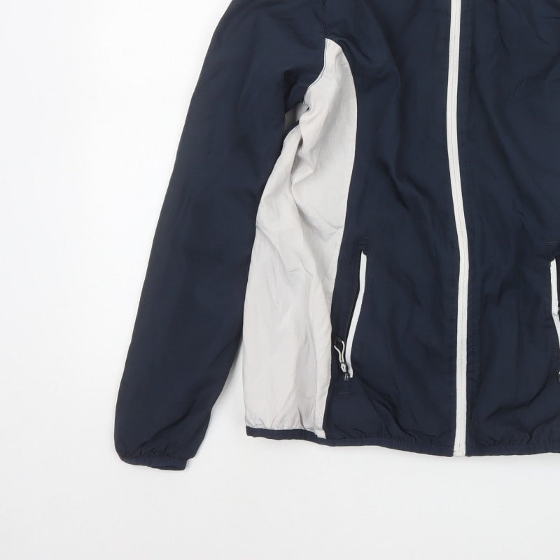Regatta Women’s Blue White Size 8 Lightweight Windbreaker Jacket