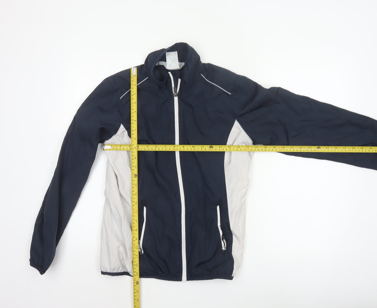Regatta Women’s Blue White Size 8 Lightweight Windbreaker Jacket