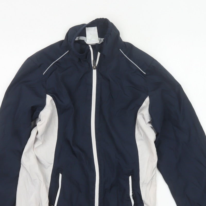 Regatta Women’s Blue White Size 8 Lightweight Windbreaker Jacket