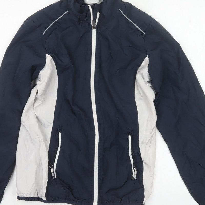 Regatta Women’s Blue White Size 8 Lightweight Windbreaker Jacket