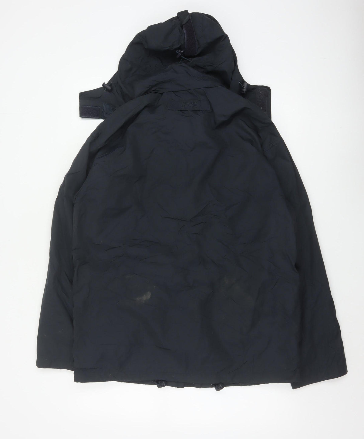 Schott NYC Men's Blue Small Hooded Parka Jacket