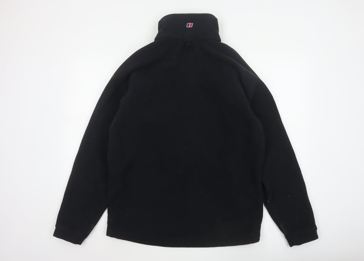 Berghaus Men Black M Fleece Full Zip Outdoor Walking Jacket