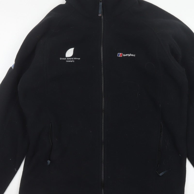 Berghaus Men Black M Fleece Full Zip Outdoor Walking Jacket