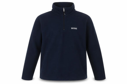 Regatta Men’s Navy Blue M 1/4 Zip Fleece Pullover Sweatshirt