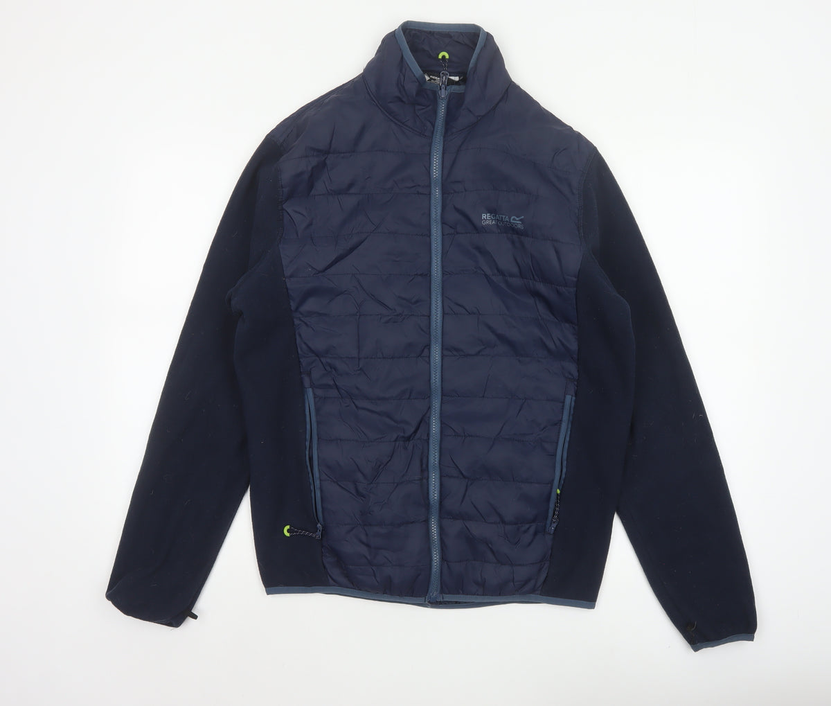 Regatta Men’s Navy M Quilted Puffer Fleece Jacket Full Zip