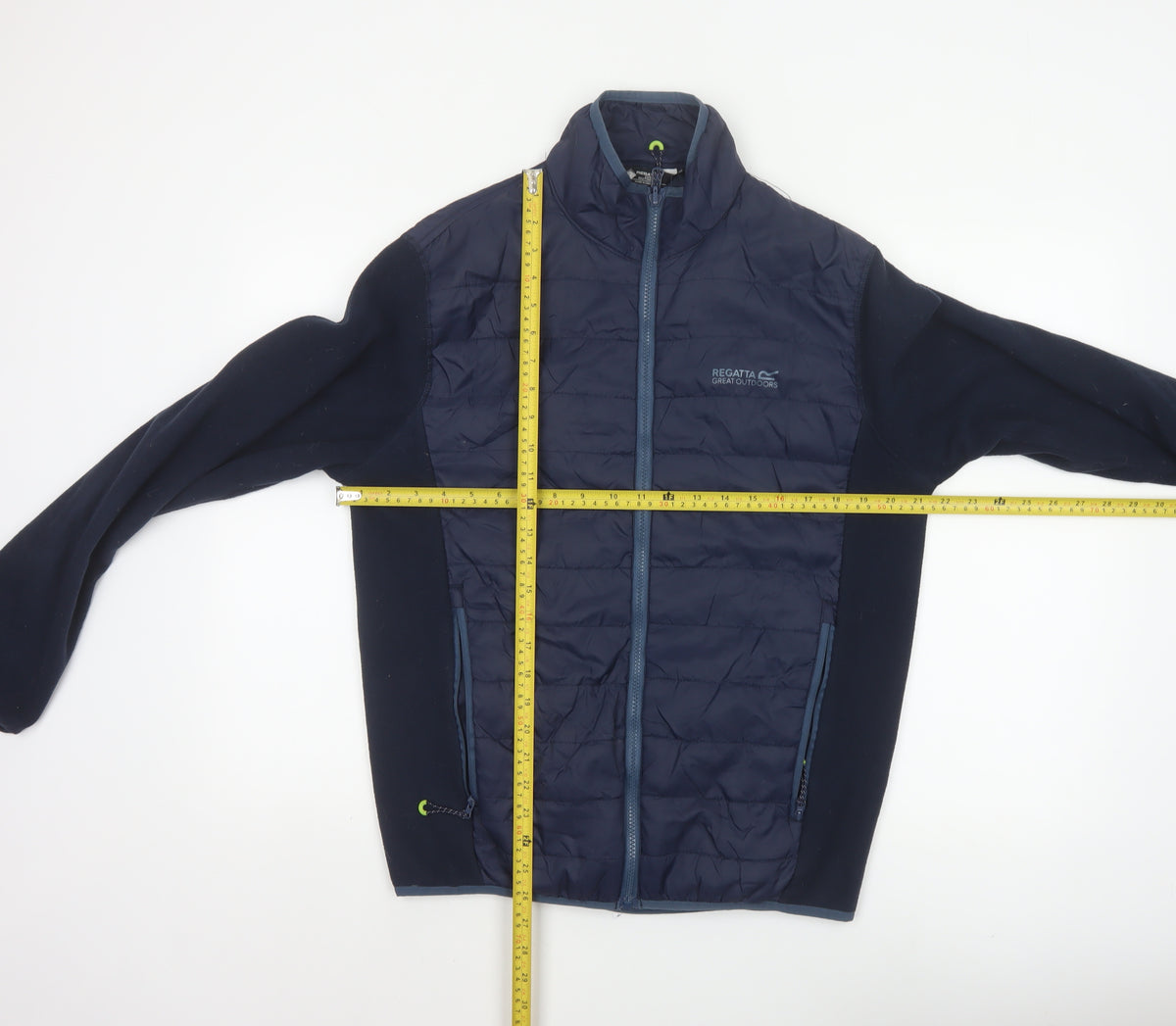 Regatta Men’s Navy M Quilted Puffer Fleece Jacket Full Zip