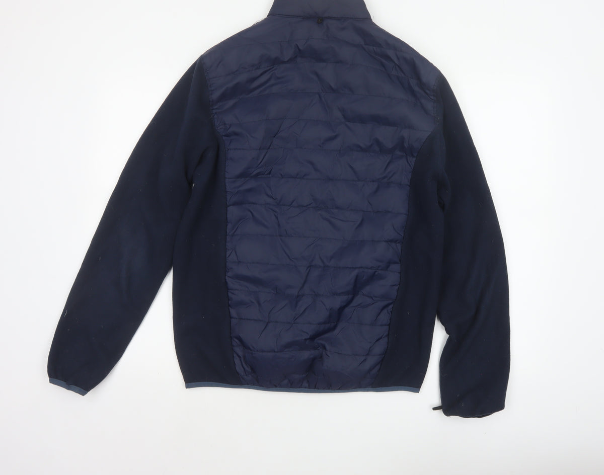 Regatta Men’s Navy M Quilted Puffer Fleece Jacket Full Zip