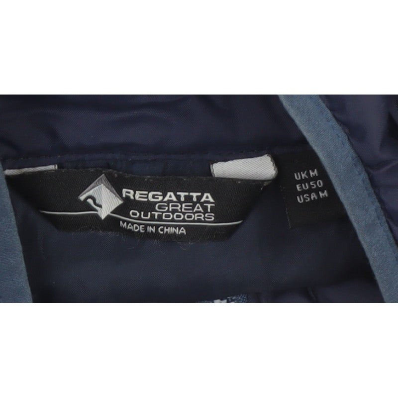 Regatta Men’s Navy M Quilted Puffer Fleece Jacket Full Zip