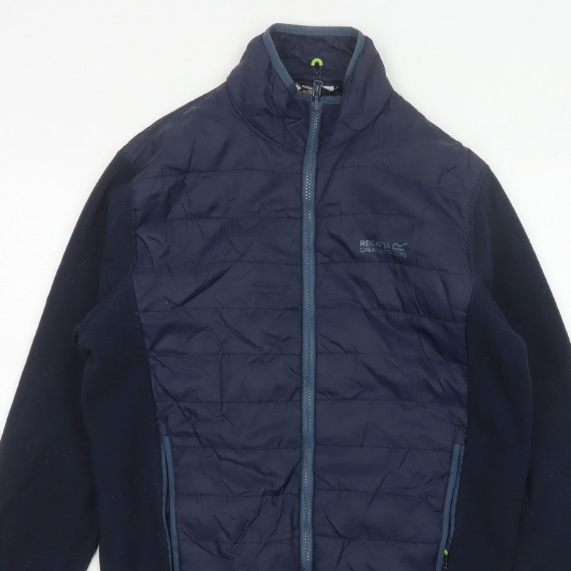 Regatta Men’s Navy M Quilted Puffer Fleece Jacket Full Zip