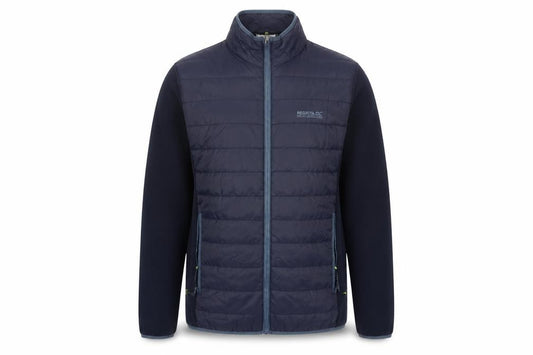 Regatta Men’s Navy M Quilted Puffer Fleece Jacket Full Zip