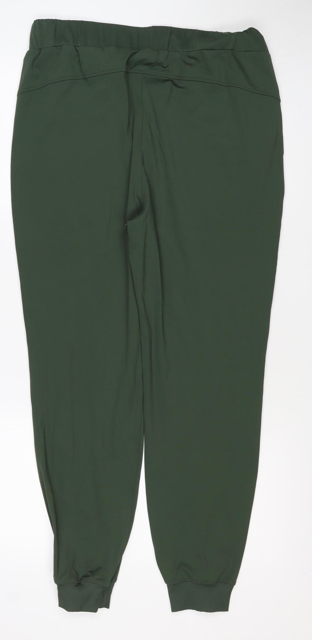 Powercut Men's Green L Jogger Trousers Drawstring Stretch Gym Running