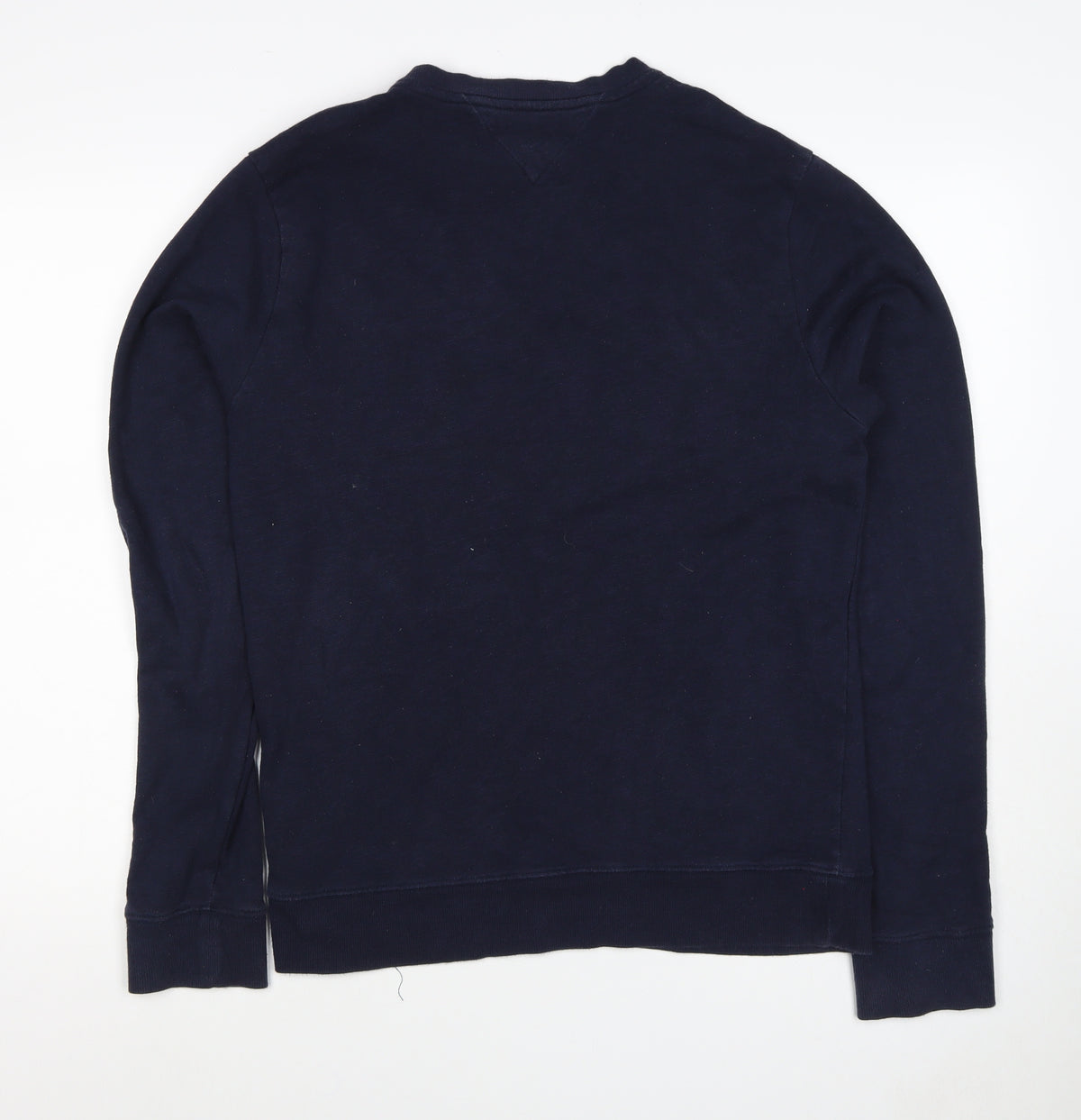 Tommy Hilfiger Men’s Blue M Crew Neck Embroidered Logo Sweatshirt