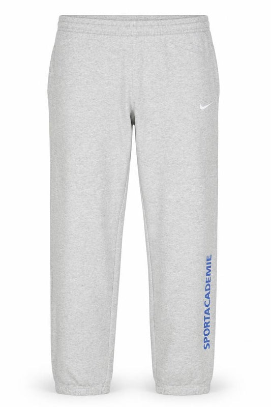 Nike Men’s Grey Sportacademie Sweatpants Size L Fleece Joggers