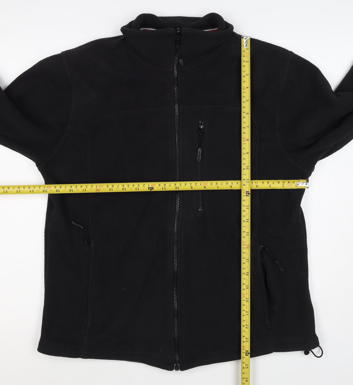 Peter Storm Men’s Black S Fleece Full Zip Hiking Jacket