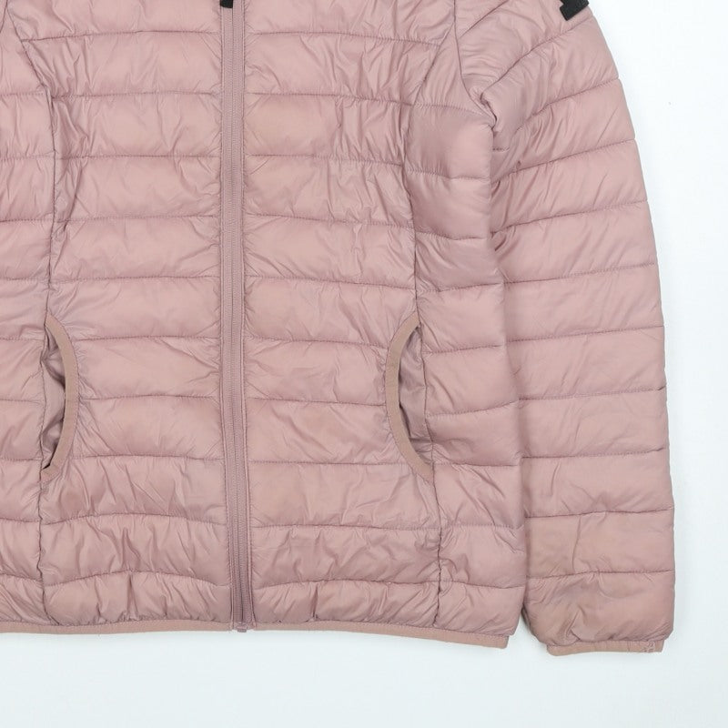 TOG24 Women’s Pink Size 10 Quilted Puffer Jacket Full Zip