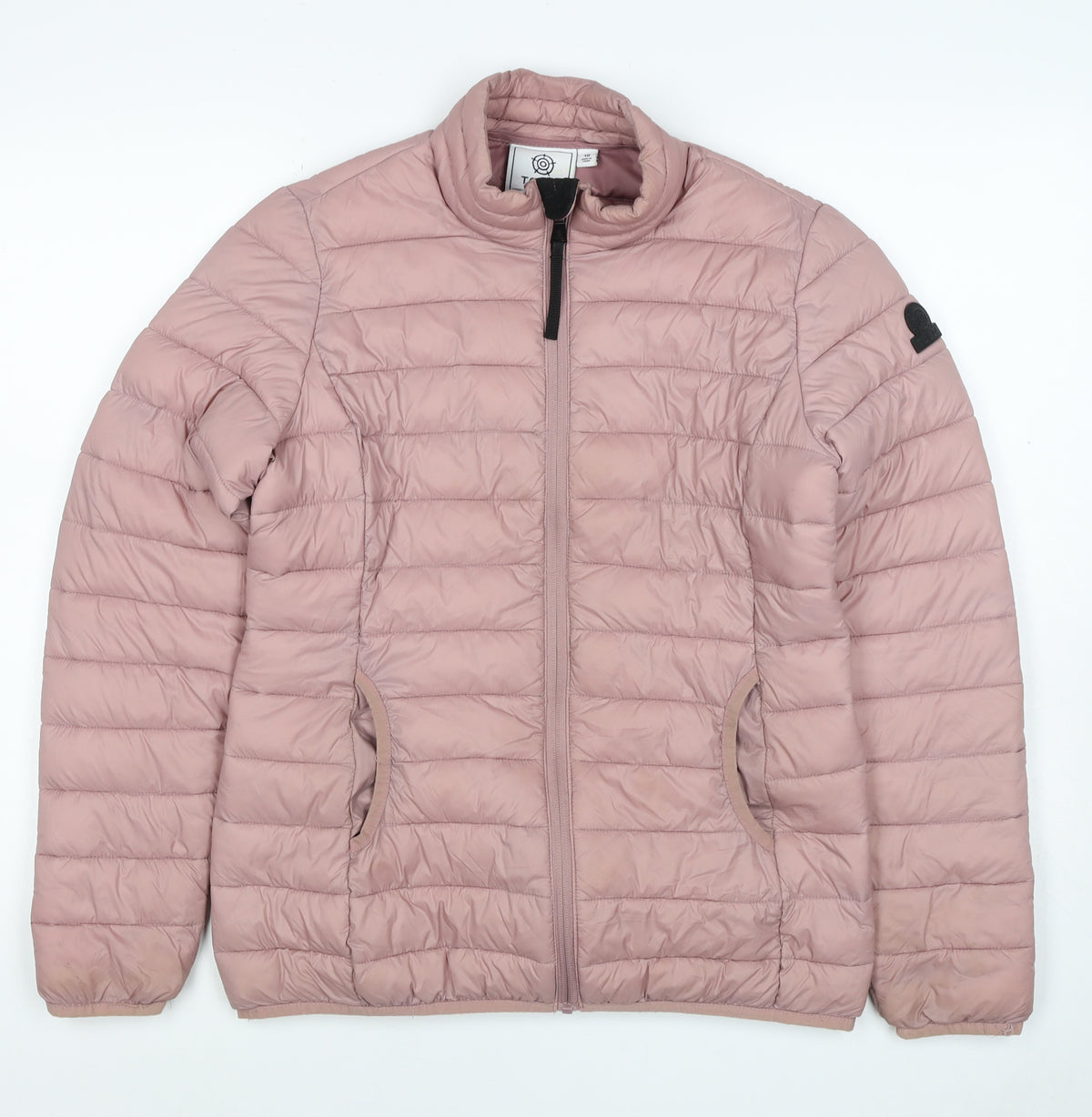 TOG24 Women’s Pink Size 10 Quilted Puffer Jacket Full Zip
