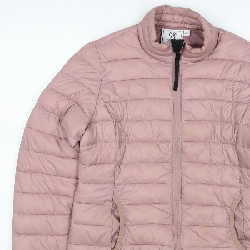 TOG24 Women’s Pink Size 10 Quilted Puffer Jacket Full Zip
