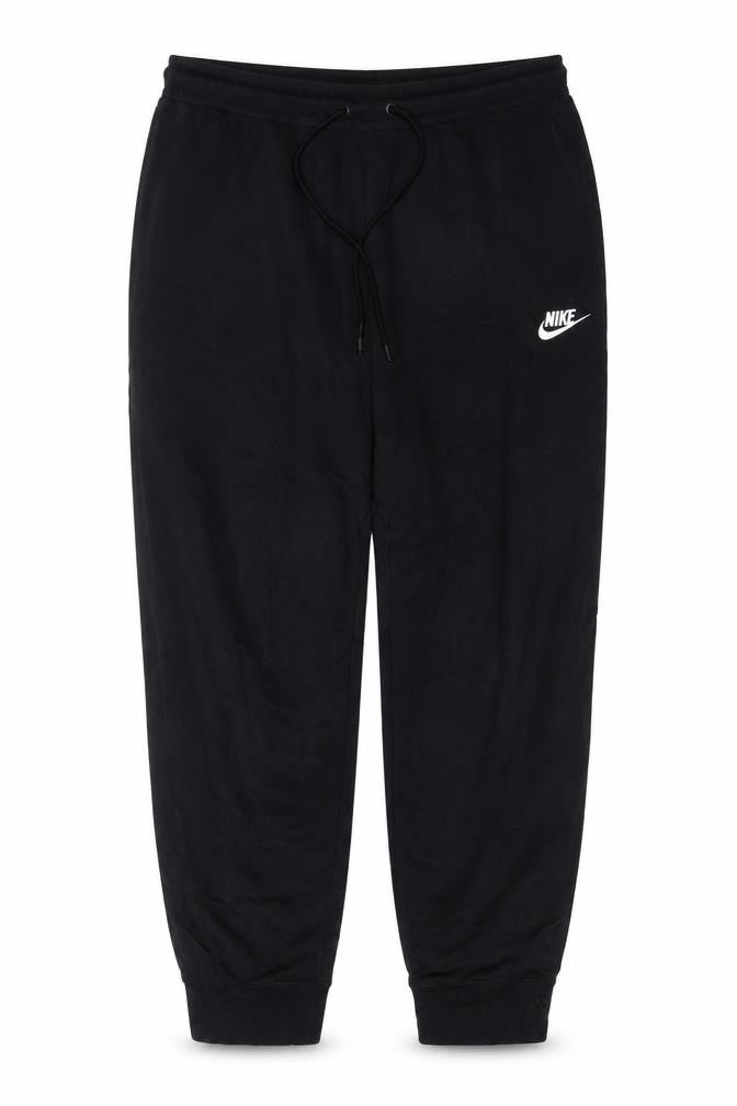 Nike Women Black L Jogger Sweatpants Drawstring Logo Pockets