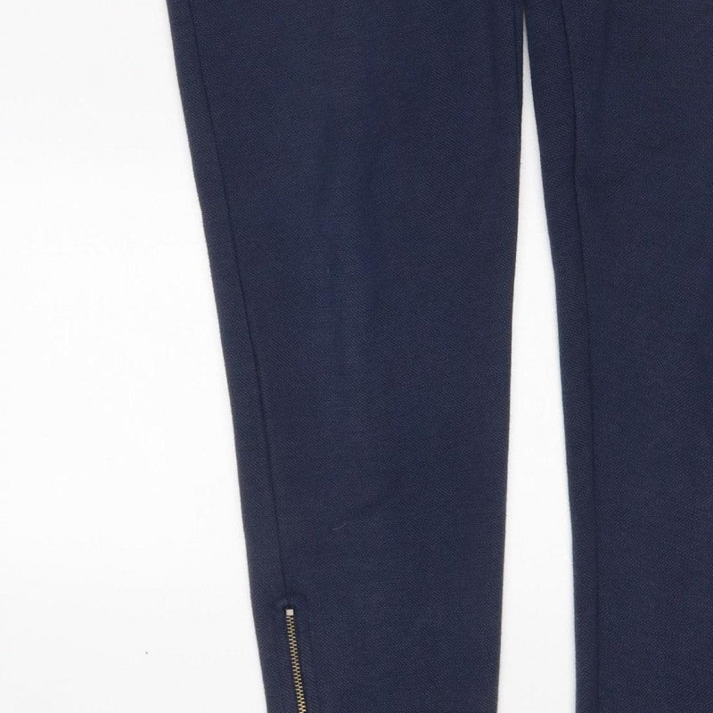 Millionaire Mens Blue L Jogger Trousers Drawstring Zip Pockets