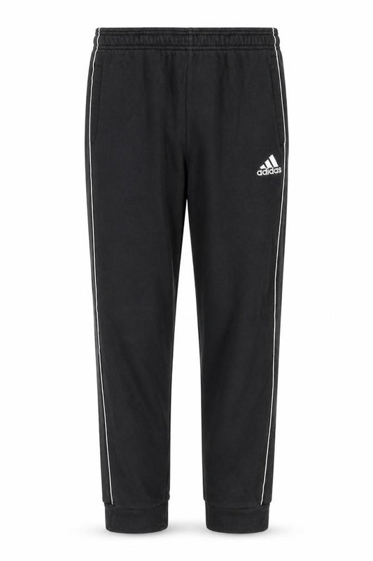 Adidas Men’s Black L Jogger Track Pants Tapered Elastic Waist