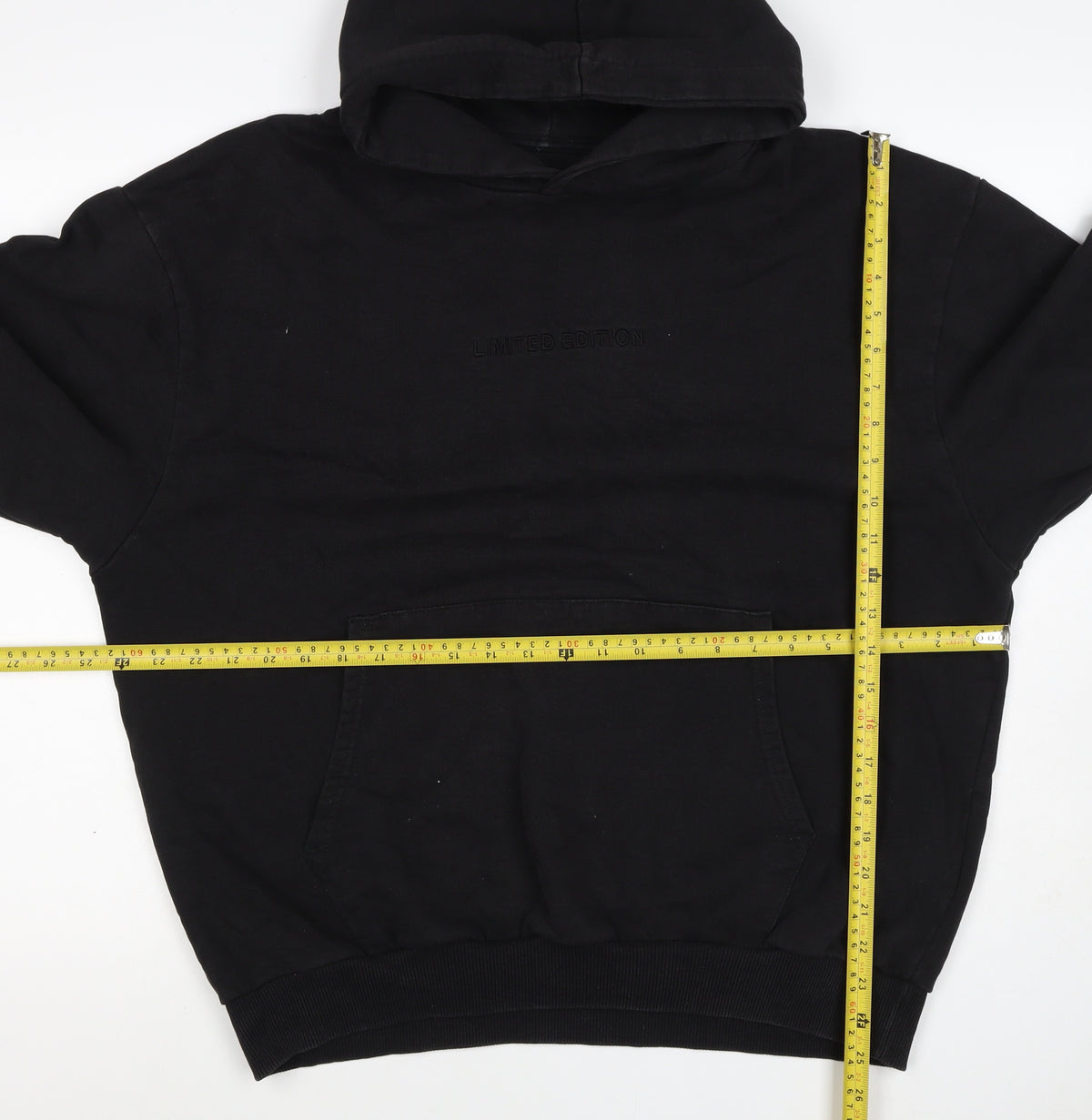 boohooMAN Men’s Black M Pullover Hoodie Limited Edition Logo