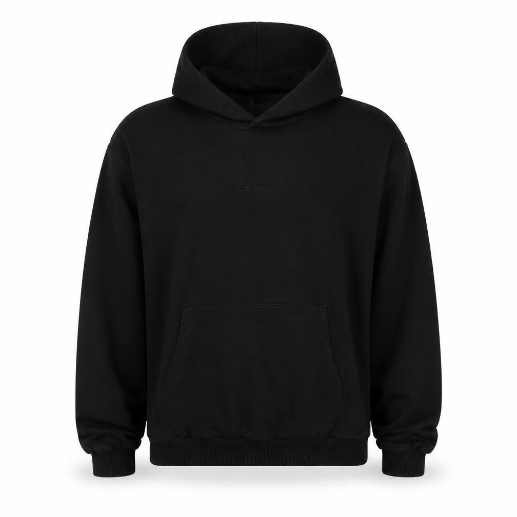 boohooMAN Men’s Black M Pullover Hoodie Limited Edition Logo