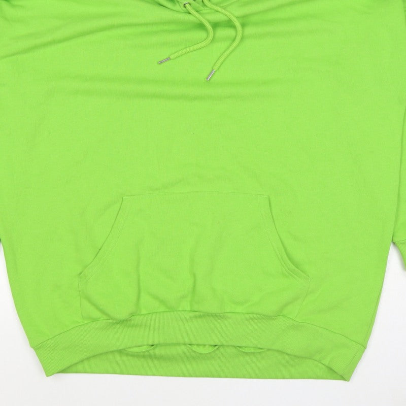 Monki Women Green UK 12 Pullover Hoodie Drawstring Pocket