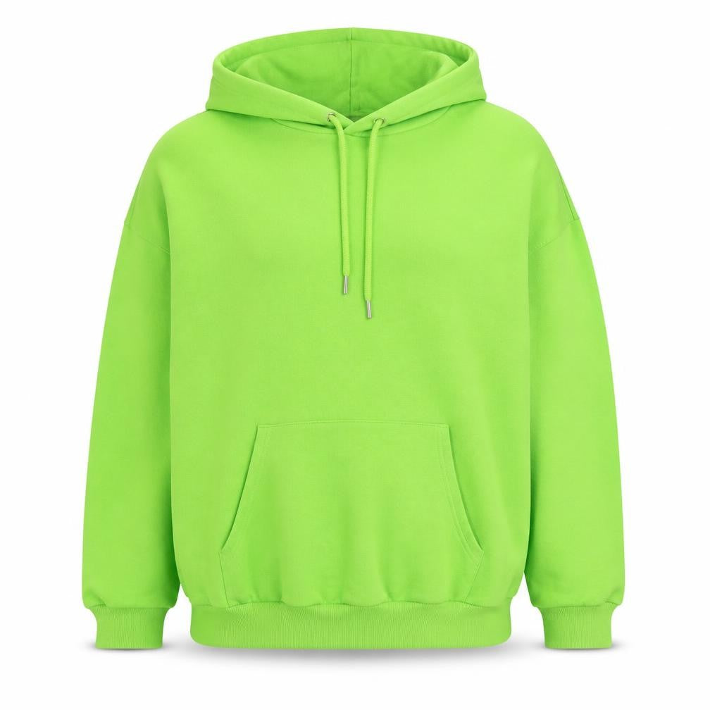 Monki Women Green UK 12 Pullover Hoodie Drawstring Pocket