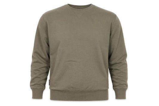 French Connection Men Green M Pullover Crew Neck Sweatshirt Logo