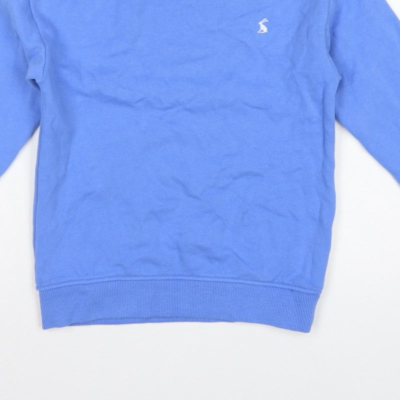 Joules Boys Blue 9 Years Pullover Sweatshirt Adventure Graphic Cotton