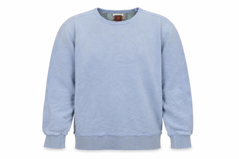Fat Face Men’s Blue M Crew Neck Cotton Pullover Sweatshirt Logo