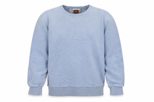 Fat Face Men’s Blue M Crew Neck Cotton Pullover Sweatshirt Logo