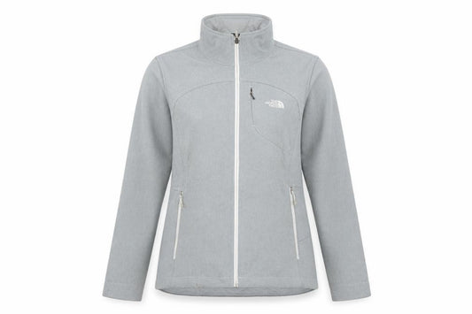 The North Face Women Blue L Softshell Full Zip Outdoor Jacket