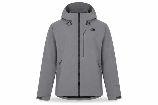 The North Face Men's Grey M Apex Flex GORE-TEX Hooded Rain Jacket