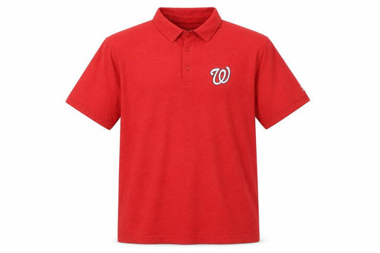 Under Armour Men's Red XL Washington Nationals HeatGear Baseball Polo
