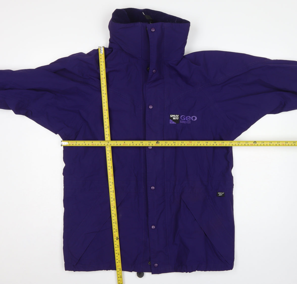 Sprayway Men’s Purple M Gore-Tex Cheyenne Waterproof Outdoor Jacket