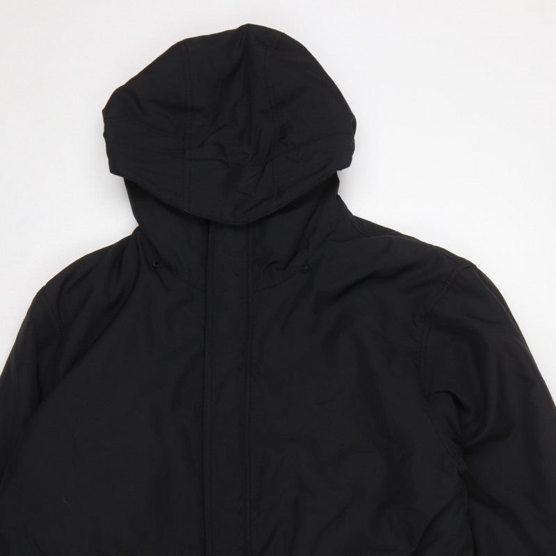 Gant Madison Men's Black L Hooded Bonded Jacket Full Zip
