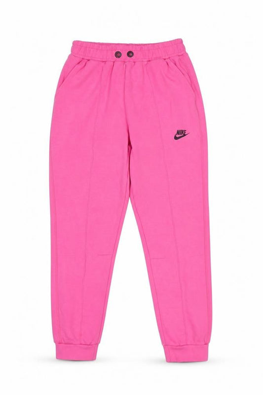 Nike Girls Pink XL Jogger Sweatpants Elastic Waist Pockets Cotton