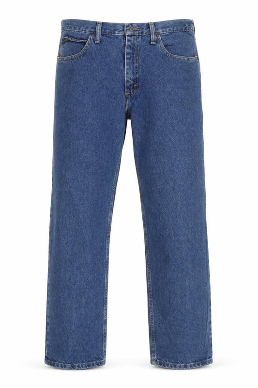 Lee Men’s Blue Relaxed Fit Straight Jeans W34 L30 100% Cotton