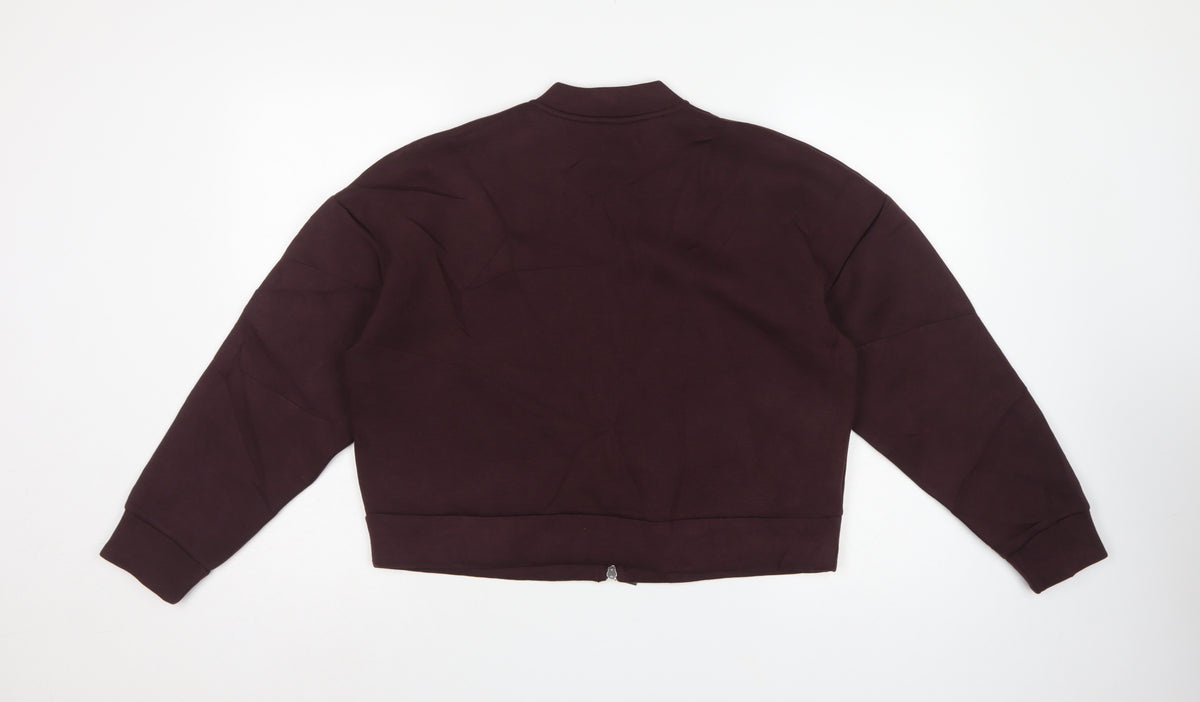Primark Edit Women’s Brown XS Full Zip Sweatshirt Jacket Pockets