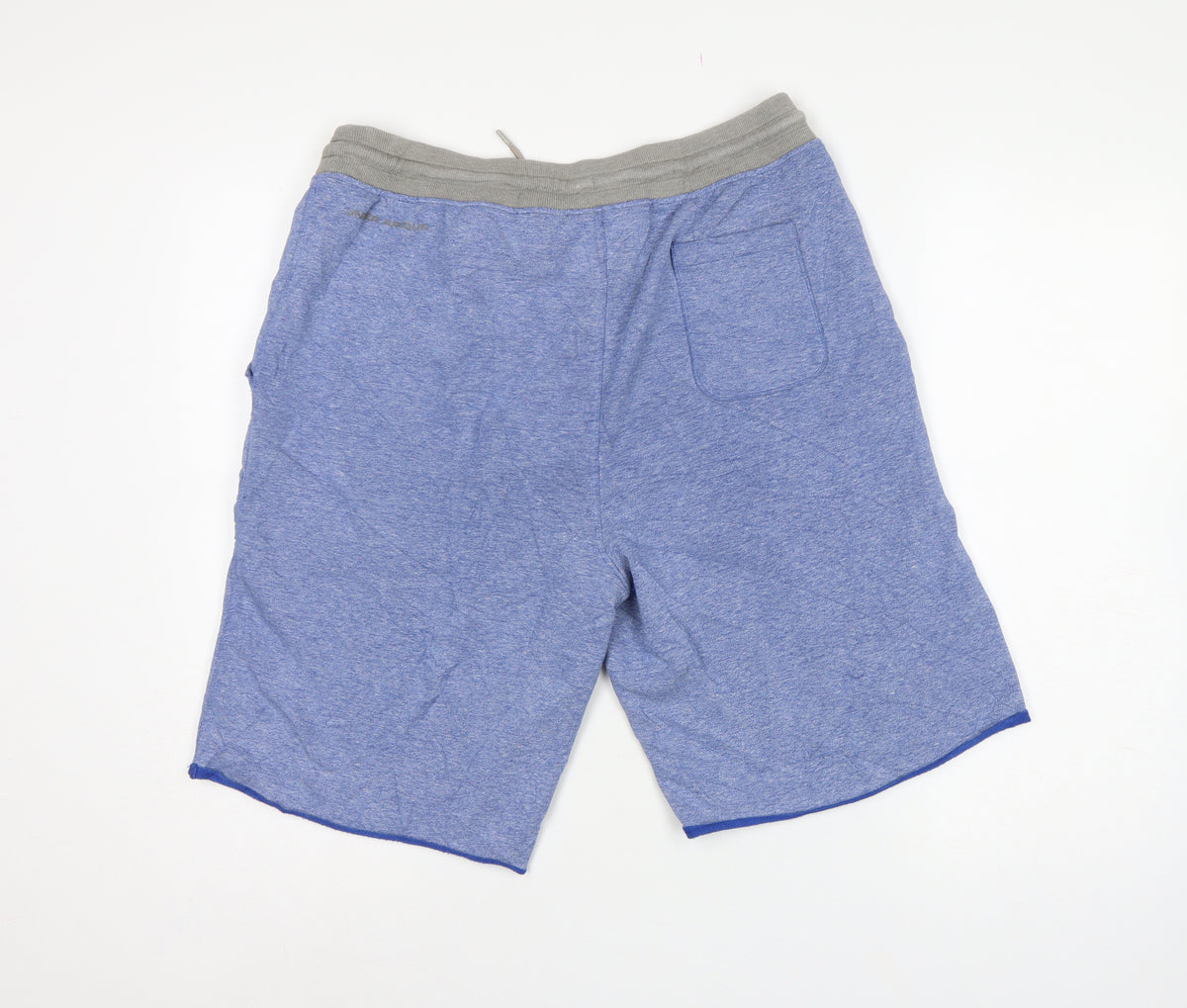 Under Armour Men's Blue L Loose Sweat Shorts Drawstring Pockets