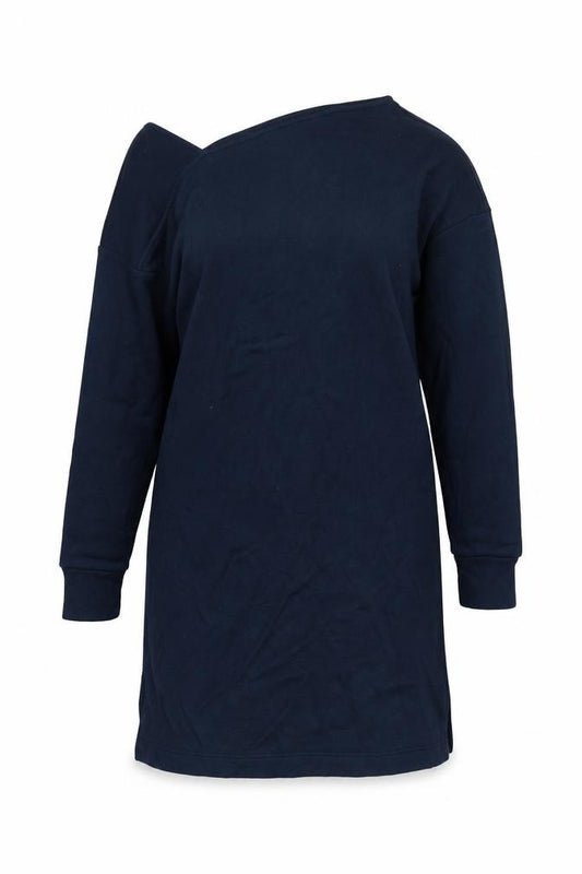 Next Women’s Navy Blue Size 14 Cowl Neck Knit Jumper Dress