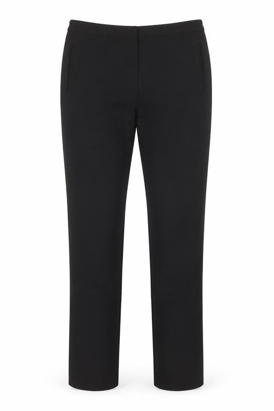 Oasis Women’s Black Size 12 Tailored Straight Leg Dress Trousers