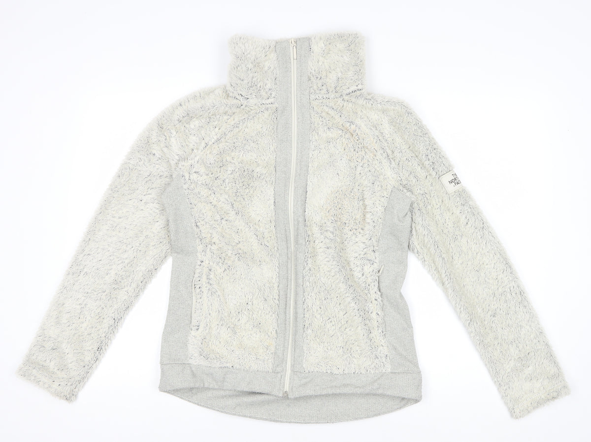 The North Face Women’s Grey S Basic Full Zip Fleece Jacket