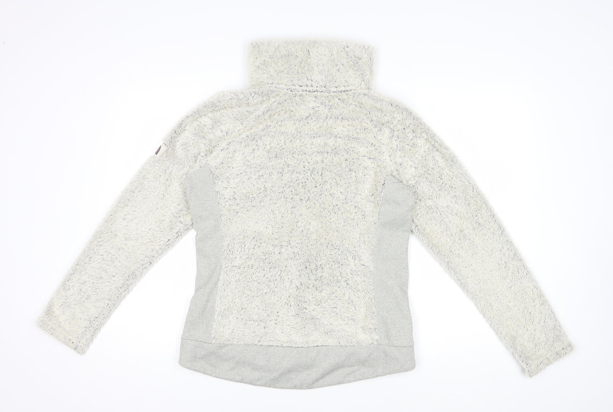 The North Face Women’s Grey S Basic Full Zip Fleece Jacket