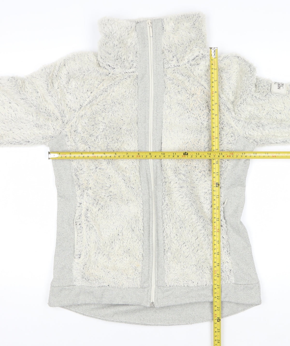 The North Face Women’s Grey S Basic Full Zip Fleece Jacket